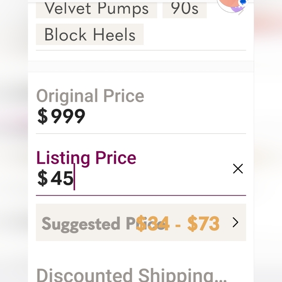 FINAL$ 10 Velvet Maryjane Block Heels Just Stored Not Worn - Picture 9 of 12